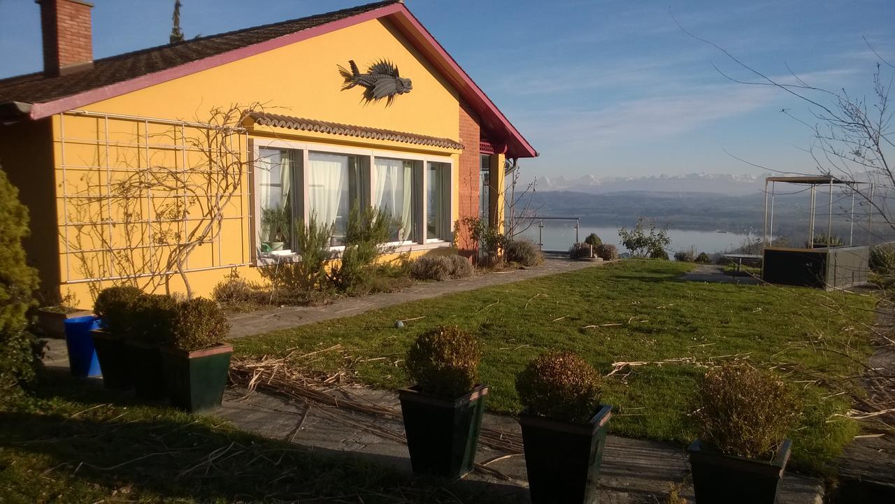 Bed and Breakfast Swiss Borzoi House Vully-les-Lacs Exterior foto